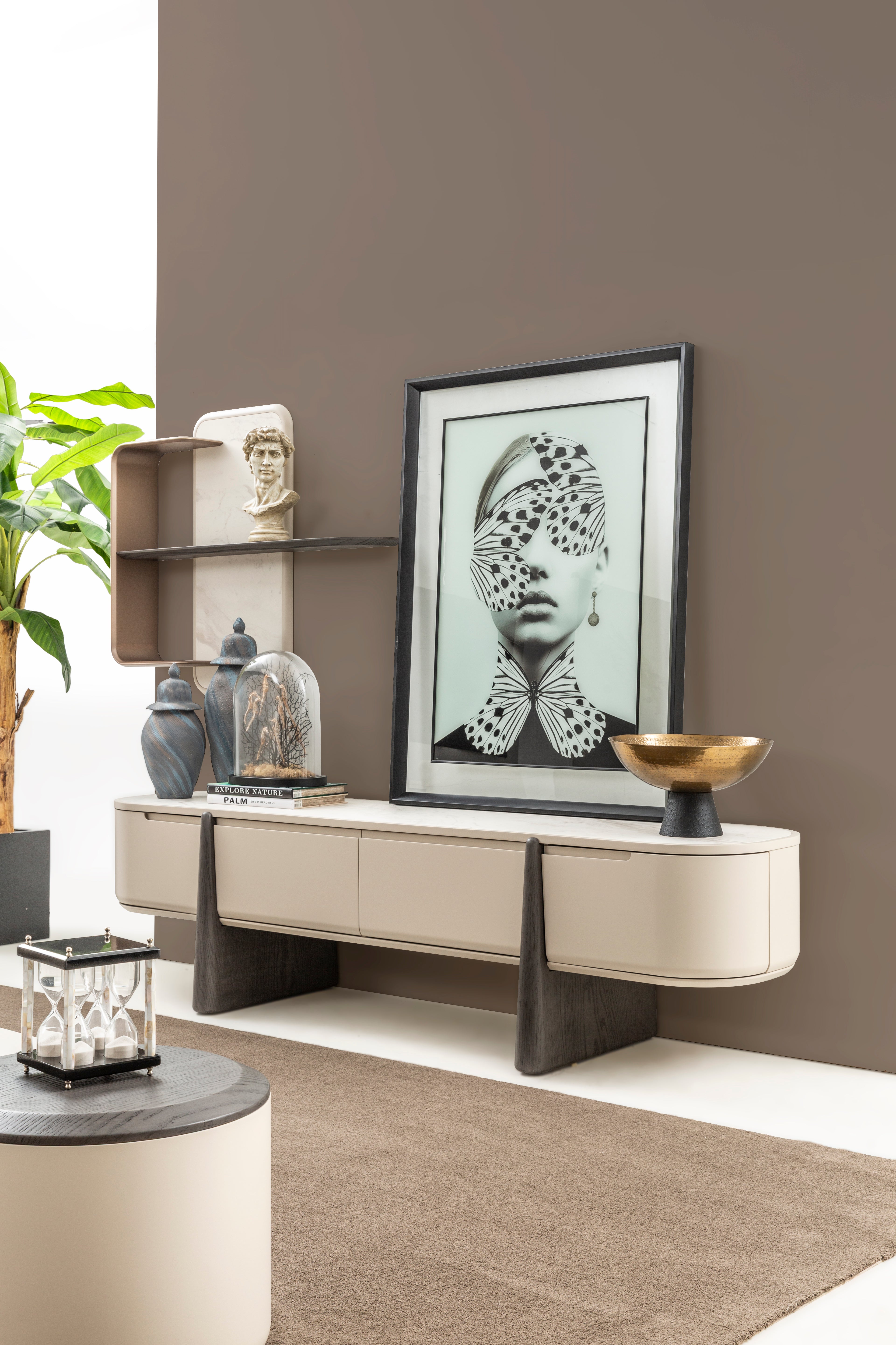 Hermes Raflı Tv Unitesi