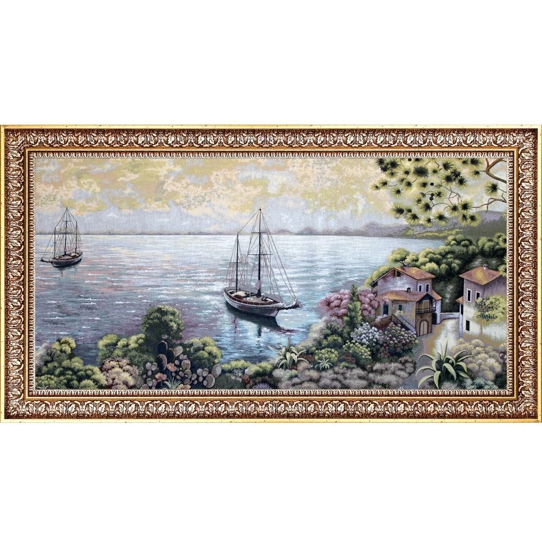 Гоблен картина с платноходка 82x142 см