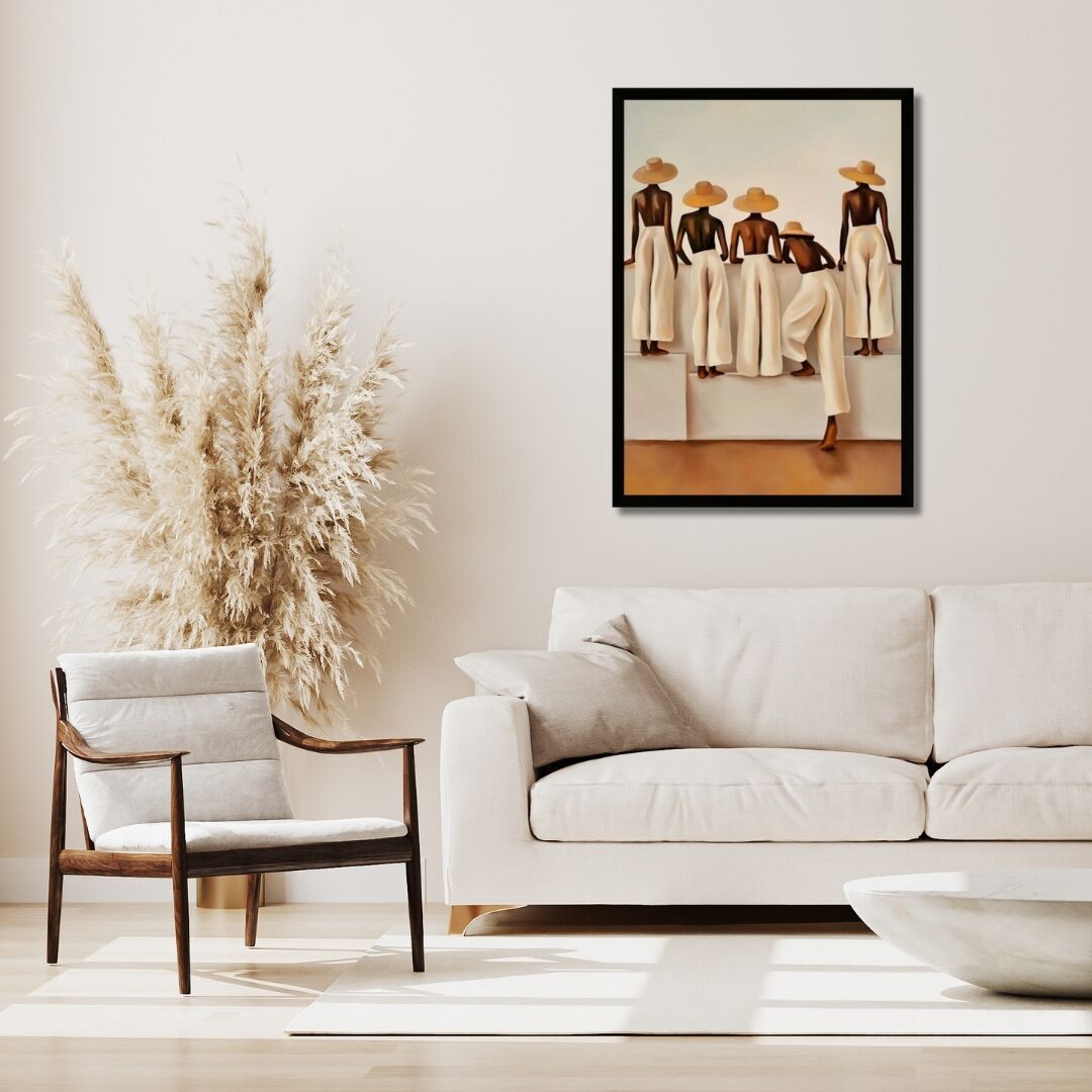 UV African Children Painting 75x105cm