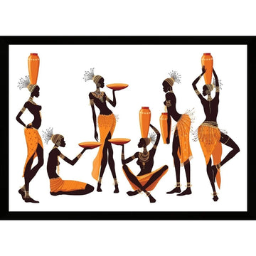 UV Afrika Tablo 75x105cm