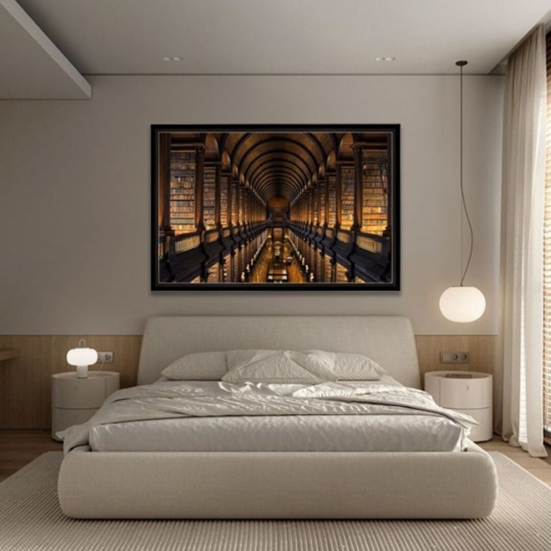 UV Kütüphane Tablo 105x155cm